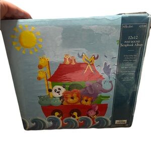 The Paper Studio Noah’s Ark Baby Scrapbook Album New
